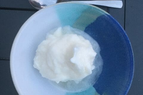 Cliquez pour zoomer ! Sorbet citron au Thermomix
