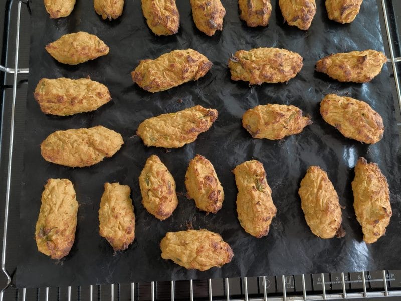 Cliquez pour zoomer ! Croquettes de chou-fleur au jambon cru Thermomix par natarazzi