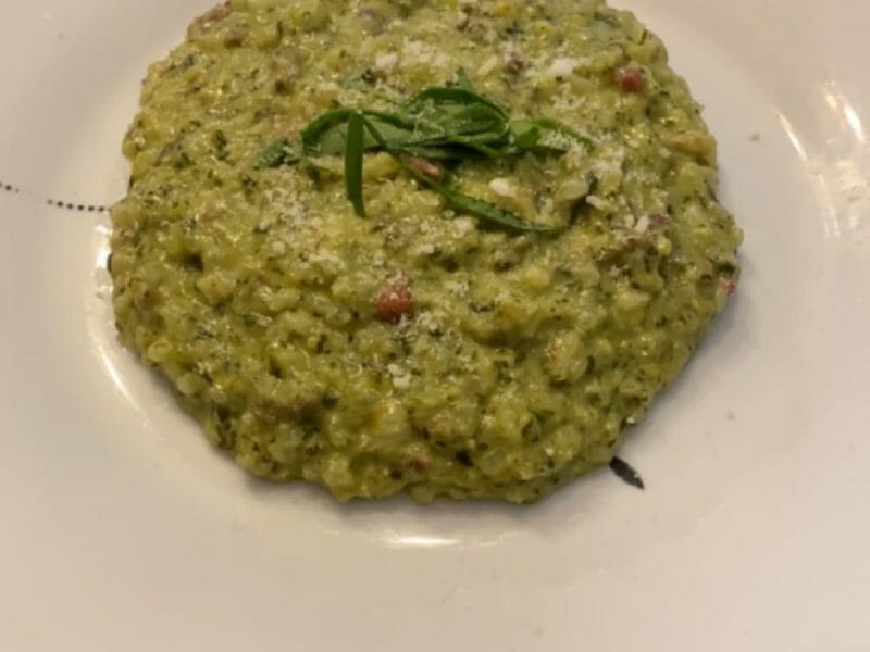 Cliquez pour zoomer ! Risotto aux épinards et petits pois Thermomix par sisi51200