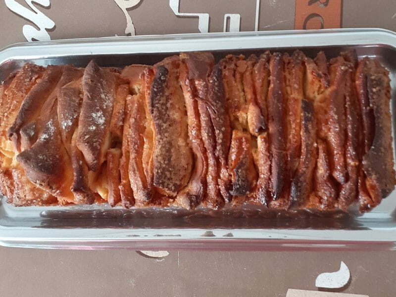 Cliquez pour zoomer ! Brioche à effeuiller à la cannelle Thermomix par Yolande