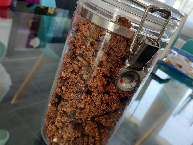 Cliquez pour zoomer ! Granola au chocolat Thermomix par audreyc27540