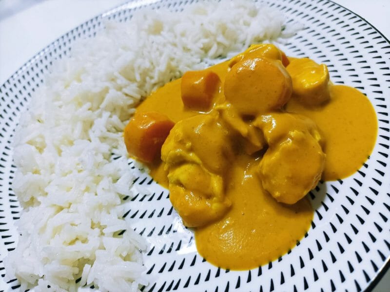 Cliquez pour zoomer ! Poulet coco aux 3 épices Thermomix par audreyc27540