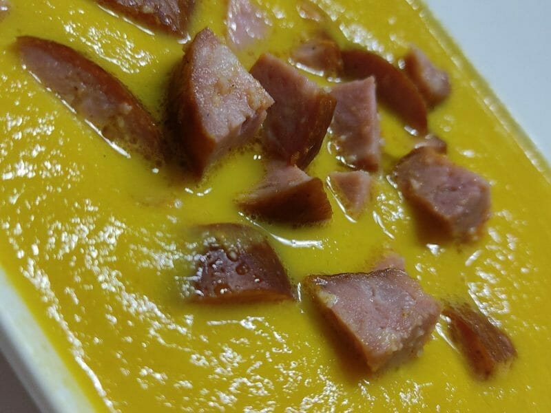 Cliquez pour zoomer ! Crème de butternut à la Morteau Thermomix par audreyc27540