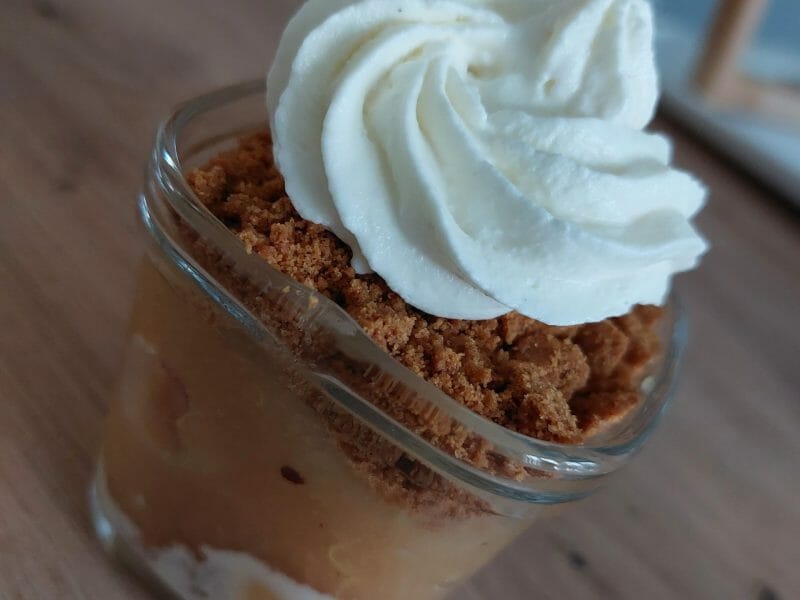 Cliquez pour zoomer ! Verrines pommes caramel et spéculoos Thermomix par audreyc27540