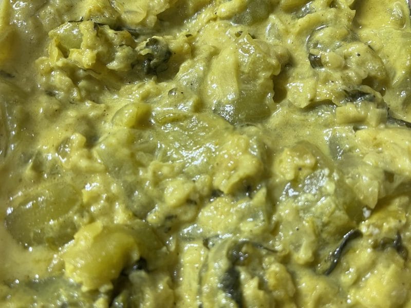 Cliquez pour zoomer ! Concombre cuit à l’ail et au curry Thermomix par Sleeve-2013