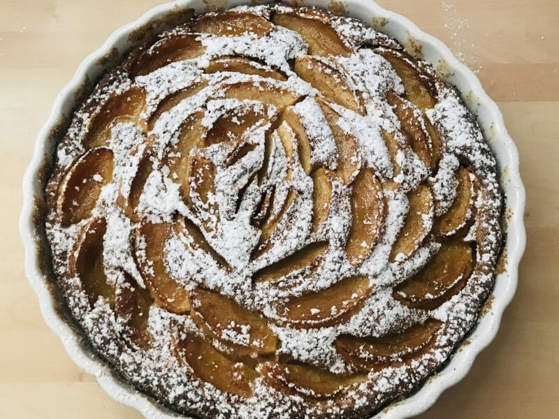 Cliquez pour zoomer ! Gâteau aux pommes et mascarpone Thermomix par adelyne86