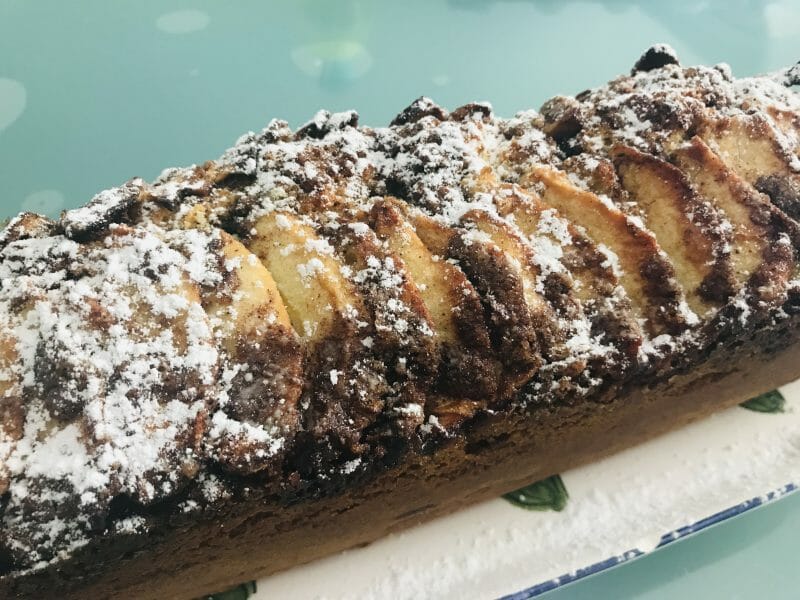 Cliquez pour zoomer ! Cake aux pommes à l’ancienne Thermomix par adelyne86