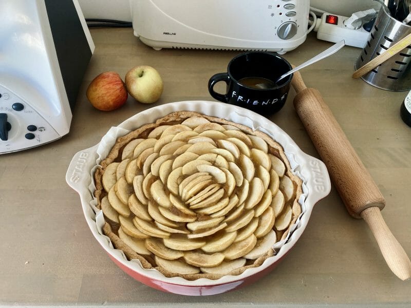 Cliquez pour zoomer ! Tarte pom’pote et caramel beurre salé Thermomix par soso47