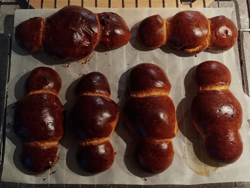 Cliquez pour zoomer ! Cougnou (coquille de Noël) Thermomix par jujumike