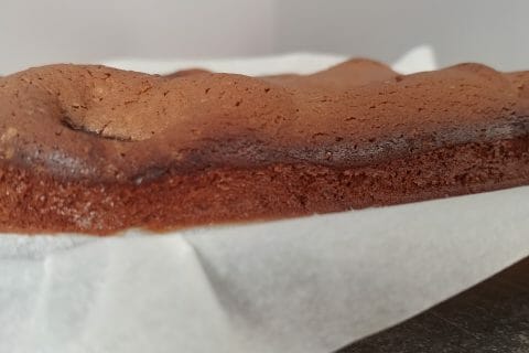 Cliquez pour zoomer ! Brownie fondant choco-banane au Thermomix