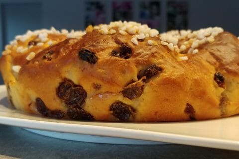 Cliquez pour zoomer ! Brioche sans beurre, sans oeufs au Thermomix