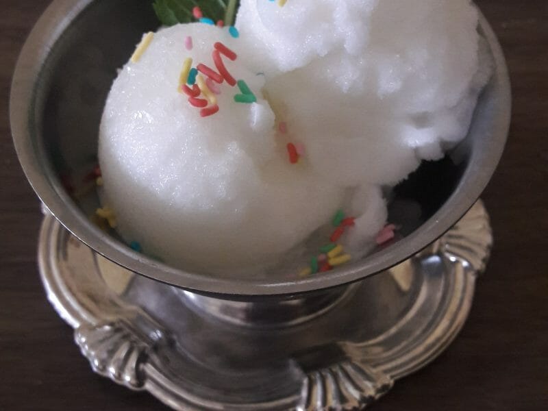 Cliquez pour zoomer ! Sorbet citron Thermomix par mounia18