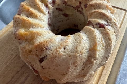 Cliquez pour zoomer ! Kouglof magret de canard et pistaches Thermomix par ronronparis