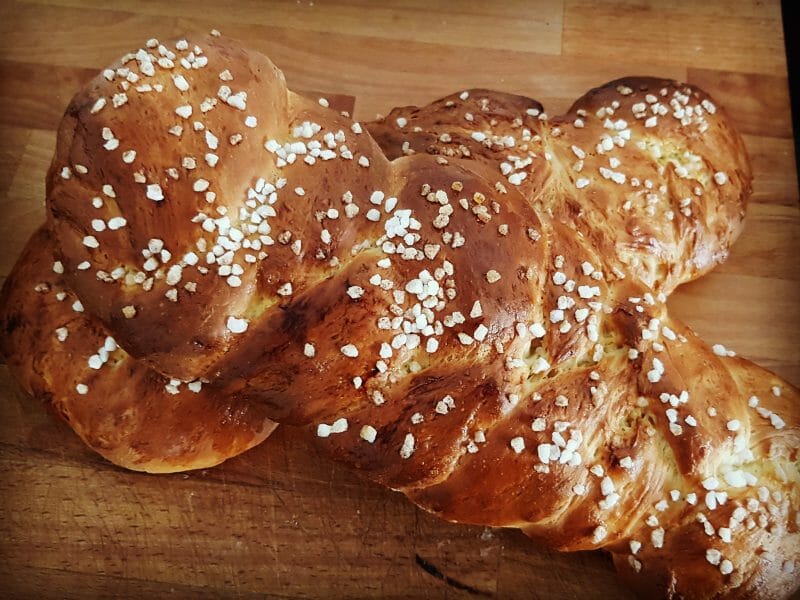 Cliquez pour zoomer ! Brioche tressée à la mie filante Thermomix par tatacricri777