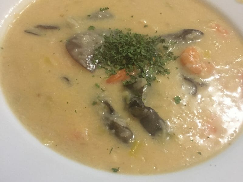 Cliquez pour zoomer ! Soupe thaï crevettes et lait de coco Thermomix par Mel