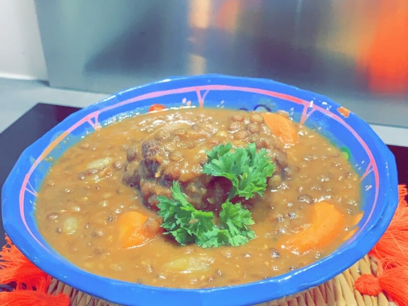 Cliquez pour zoomer ! Soupe de lentilles – 3dess Thermomix par chichiponpon