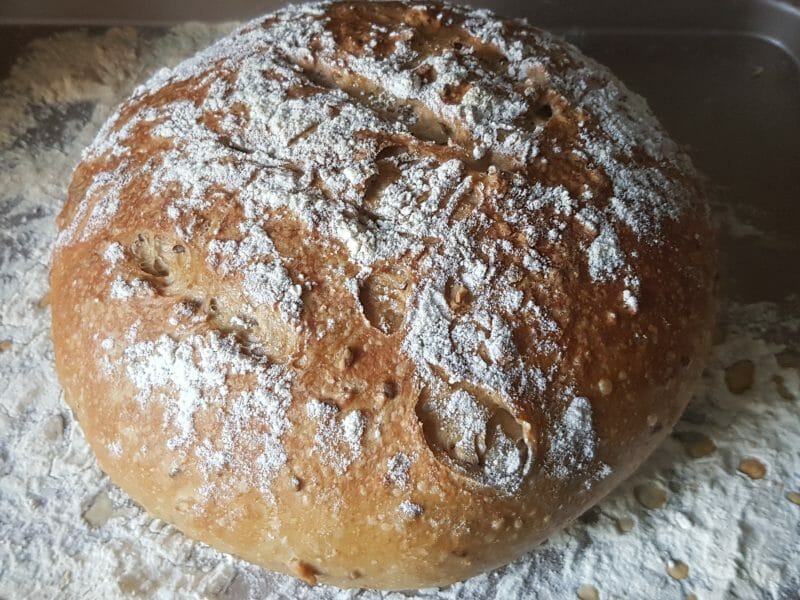 Cliquez pour zoomer ! Miche de pain Thermomix par eljenor