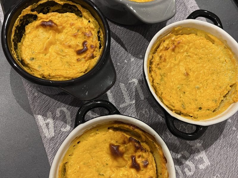 Cliquez pour zoomer ! Flan de carottes Thermomix par Madame Paillettes