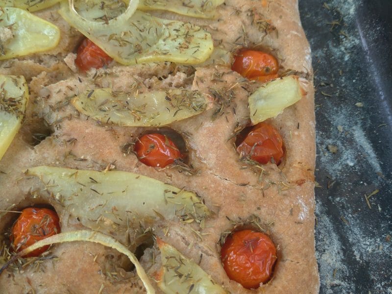 Cliquez pour zoomer ! Focaccia Thermomix par redalyon