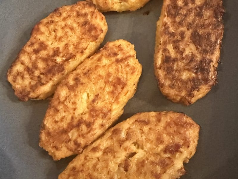 Cliquez pour zoomer ! Croquettes de chou-fleur au jambon cru Thermomix par charlene54