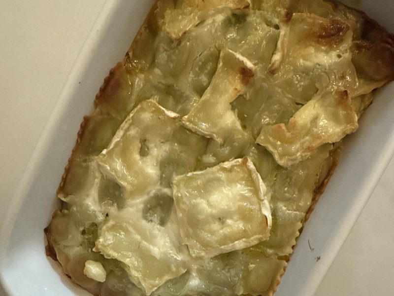 Cliquez pour zoomer ! Gratin de ravioles aux poireaux Thermomix par charlene54