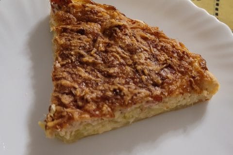 Cliquez pour zoomer ! Tarte aux poireaux et jambon Thermomix par barbara2201
