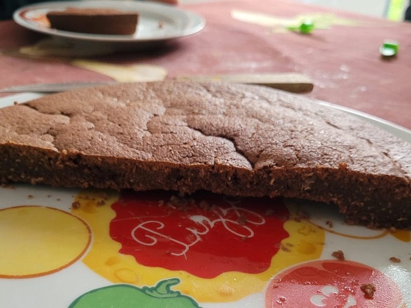 Cliquez pour zoomer ! Gâteau chocolat noix de coco Thermomix par barbara2201