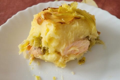 Cliquez pour zoomer ! Parmentier de saumon aux épinards Thermomix par barbara2201