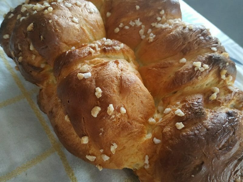Cliquez pour zoomer ! Brioche sans beurre, sans oeufs Thermomix par julie060201