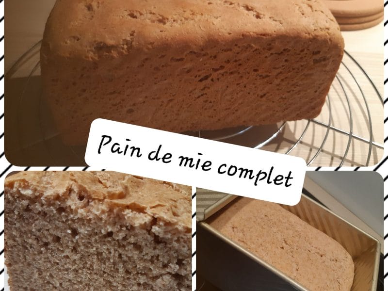 Cliquez pour zoomer ! Pain de mie complet Thermomix par lilycracotte
