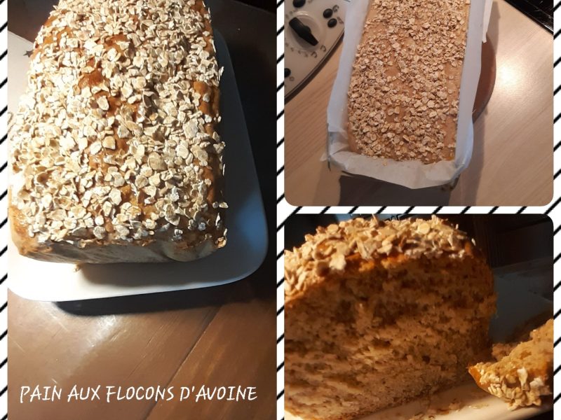 Cliquez pour zoomer ! Pain aux flocons d’avoine et au miel Thermomix par lilycracotte