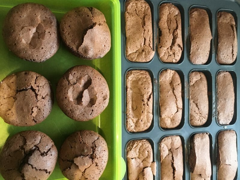 Cliquez pour zoomer ! Gâteau macaroné au chocolat Thermomix par liligo35500