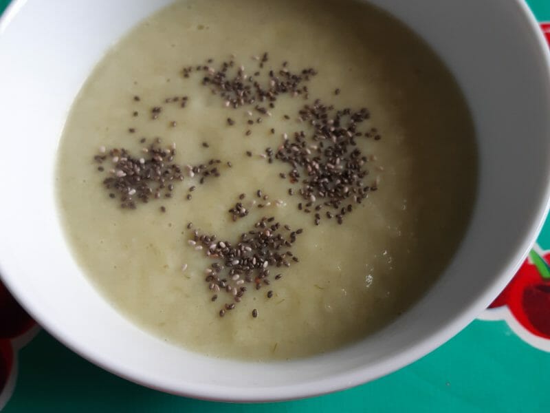 Cliquez pour zoomer ! Soupe de Poireaux Thermomix par dedelle29