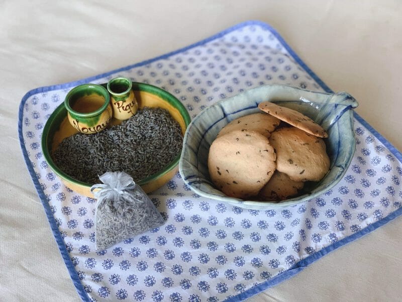 Cliquez pour zoomer ! Cookies à la lavande Thermomix par dedelle29