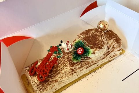 Cliquez pour zoomer ! Bûche Tiramisu Thermomix par nounoulamalice