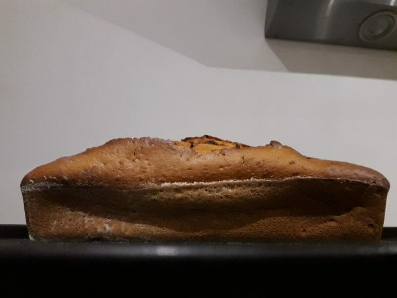 Cliquez pour zoomer ! Plum cake aux pépites de chocolat Thermomix par calidelf