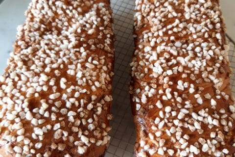 Cliquez pour zoomer ! Brioche tressée à la mie filante au Thermomix
