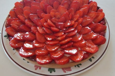 Cliquez pour zoomer ! Tarte aux fraises au Thermomix