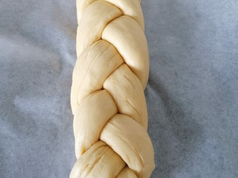 Cliquez pour zoomer ! Brioche tressée à la mie filante Thermomix par clembran