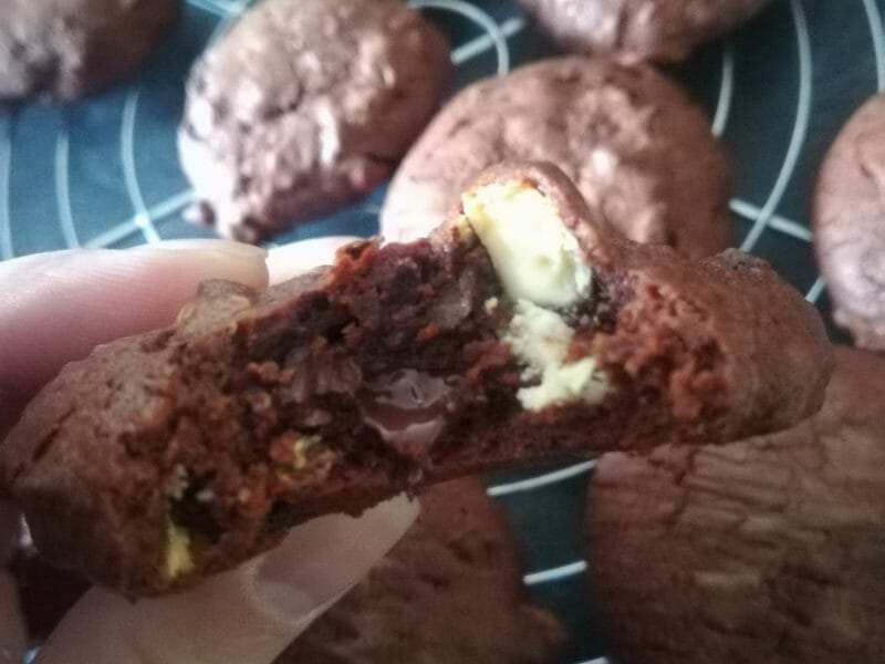 Cliquez pour zoomer ! Cookies brownies Thermomix par verobedier