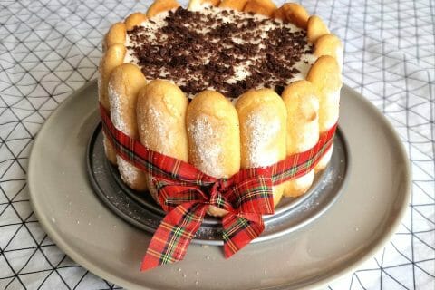 Cliquez pour zoomer ! Charlotte poire chocolat Thermomix par claude78580