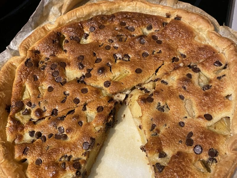 Cliquez pour zoomer ! Tartes aux poires et pépites de chocolat Thermomix par soufy