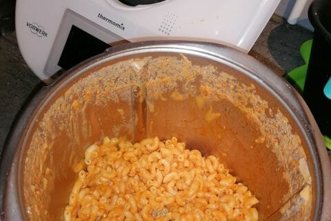 Cliquez pour zoomer ! Pennes au poulet, tomates et champignons Thermomix par gwen27520