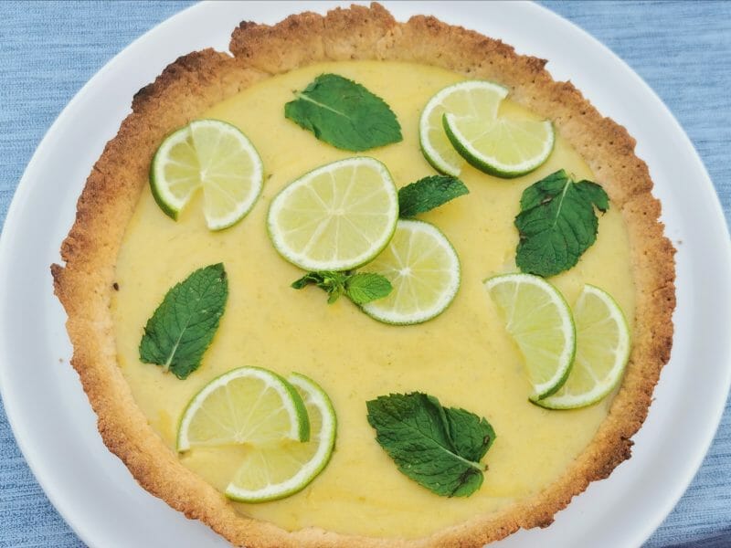 Cliquez pour zoomer ! Tarte mojito Thermomix par jeenyma