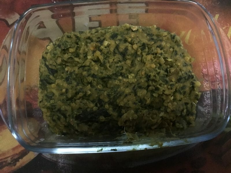 Cliquez pour zoomer ! Dhal d’épinards et de lentilles corail Thermomix par suricate09