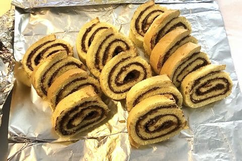 Cliquez pour zoomer ! Roulé au nutella Thermomix par grebeaud