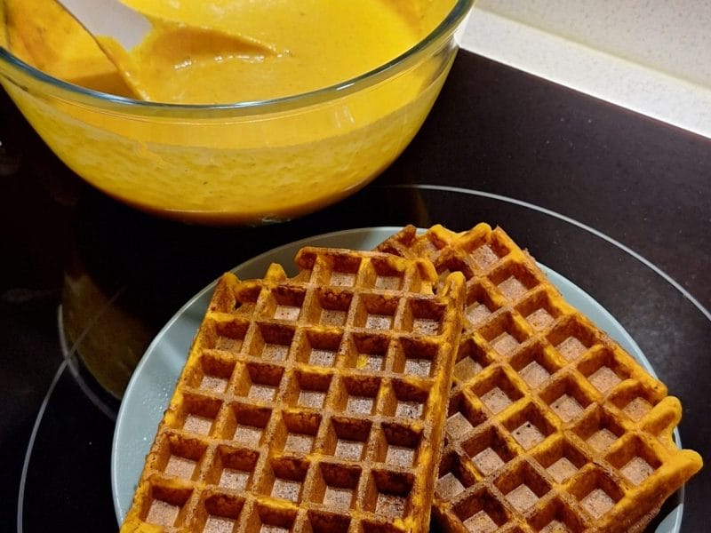 Cliquez pour zoomer ! Galette de butternut anti-gaspi Thermomix par @Deline