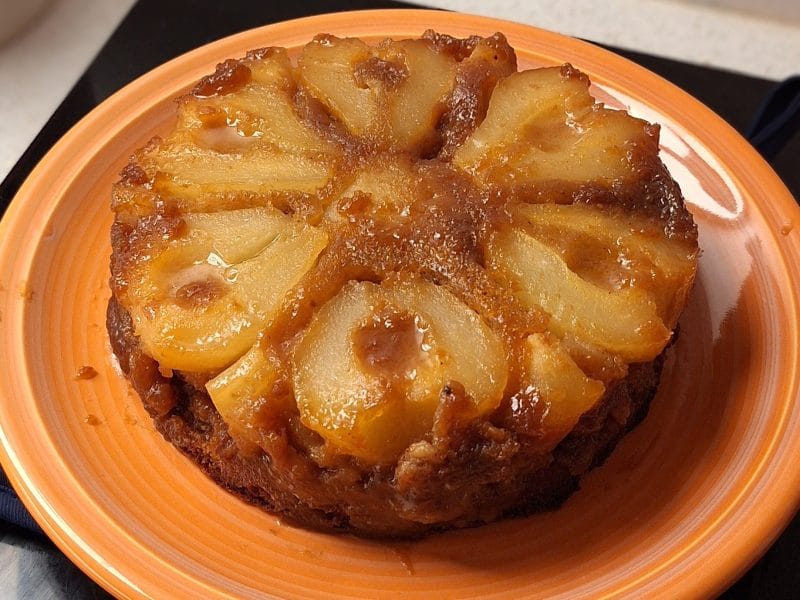 Cliquez pour zoomer ! Pain d’épices renversé aux poires Thermomix par @Deline