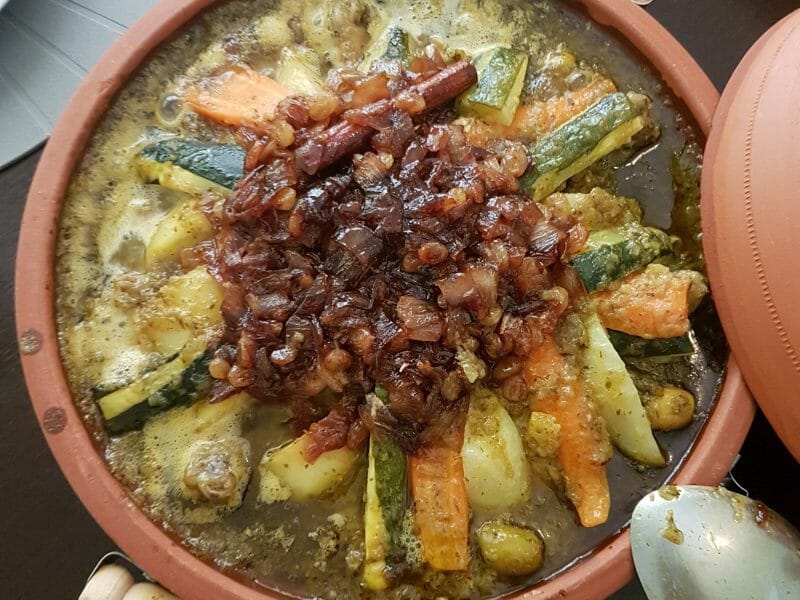 Cliquez pour zoomer ! Tajine de poulet aux olives Thermomix par oulematou
