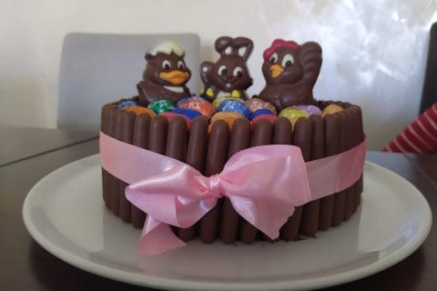 Cliquez pour zoomer ! Gâteau lapin de Pâques Thermomix par Sévigné